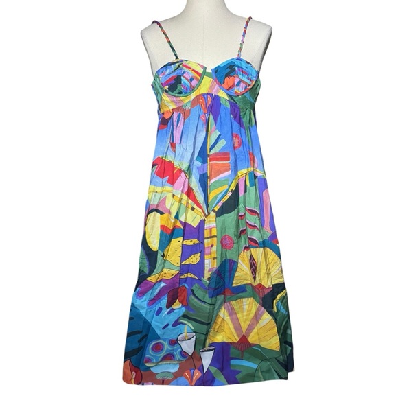 FARM Rio Colorful Maxi Dress - Picture 3 of 15